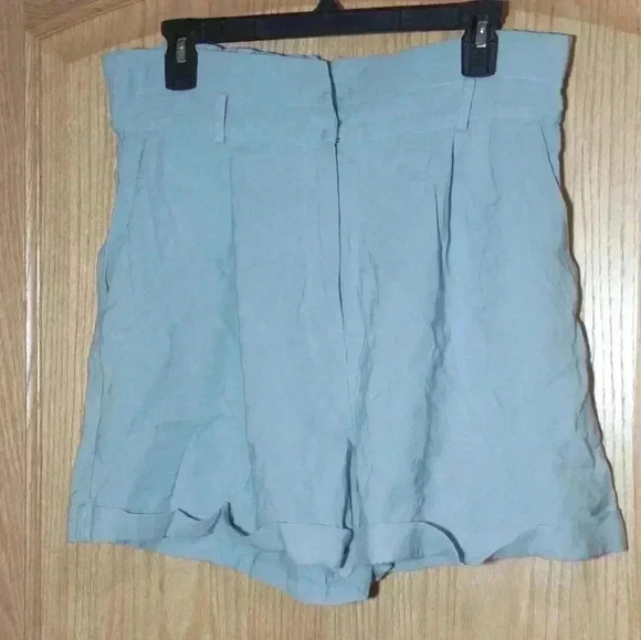 Elodie women's size Large blue pockets stretch waist zip hook closure - Picture 1 of 6
